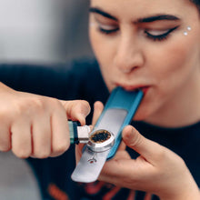 Load image into Gallery viewer, Blue Mini Genius Pipe