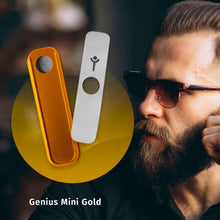 Load image into Gallery viewer, Gold Mini Genius Pipe