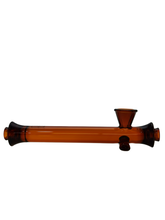 Load image into Gallery viewer, JW Original Steamroller Hand Pipe | Amber