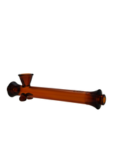 Load image into Gallery viewer, JW Original Steamroller Hand Pipe | Amber