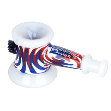 Load image into Gallery viewer, Grateful Dead x Pulsar Bolt Wig Wag Glass Hammer Hand Pipe - 4&quot;