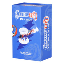 Load image into Gallery viewer, Grateful Dead x Pulsar Bolt Wig Wag Glass Hammer Hand Pipe - 4&quot;