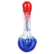 Load image into Gallery viewer, Grateful Dead x Pulsar Grateful Frit Glass Spoon Pipe - 4.5&quot;