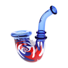Load image into Gallery viewer, Grateful Dead x Pulsar Bolt Handle Wig Wag Glass Sherlock Pipe - 5&quot;