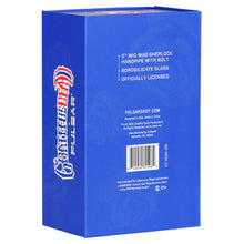 Load image into Gallery viewer, Grateful Dead x Pulsar Bolt Handle Wig Wag Glass Sherlock Pipe - 5&quot;