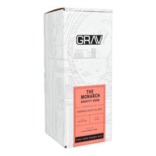 Load image into Gallery viewer, GRAV Monarch Gravity Water Pipe - 12" / 14mm F / Clear