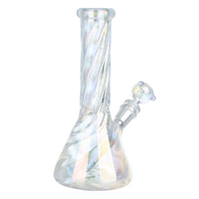 Load image into Gallery viewer, A Positive Twist Beaker Glass Water Pipe - 8.5&quot; / 14mm F