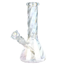 Load image into Gallery viewer, A Positive Twist Beaker Glass Water Pipe - 8.5&quot; / 14mm F