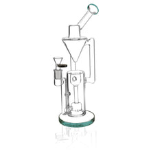 Load image into Gallery viewer, Pulsar Thinker Gravity Recycler Water Pipe - 11" / 14mm F / Colors Vary
