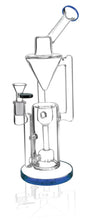 Load image into Gallery viewer, Pulsar Thinker Gravity Recycler Water Pipe - 11" / 14mm F / Colors Vary