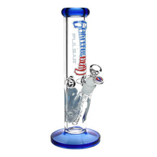 Load image into Gallery viewer, Grateful Dead x Pulsar Space Your Face Straight Tube Glass Water Pipe - 11.75&quot; / 14mm F