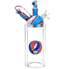Load image into Gallery viewer, Grateful Dead x Pulsar Silicone &amp; Glass Gravity Water Pipe - 11&quot;/14mm F