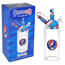Load image into Gallery viewer, Grateful Dead x Pulsar Silicone &amp; Glass Gravity Water Pipe - 11"/14mm F