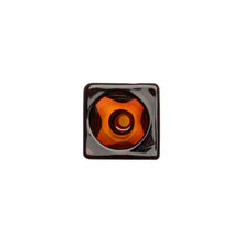 Load image into Gallery viewer, Twenties Collection Square Bowl 14mm | Amber