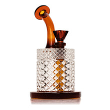 Load image into Gallery viewer, Twenties Collection Water Pipe | Amber